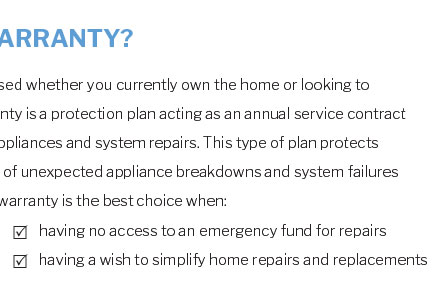 home protect home warranty